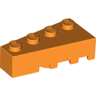 Plaatje in Gallery viewer laden, LEGO® los onderdeel Wig in kleur Oranje 41768