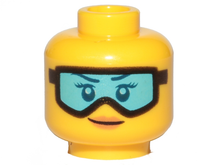 Plaatje in Gallery viewer laden, LEGO® los onderdeel Hoofd in kleur Geel 3626cpb2139
