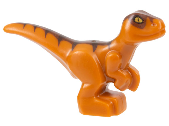 LEGO® los onderdeel Dinosaurier Donker Oranje 37829pb01