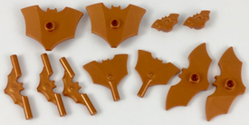 LEGO® los onderdeel Wapen in kleur Roodachtig Koper 37720