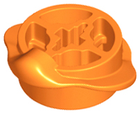 LEGO® los onderdeel Technisch in kleur Oranje 35188