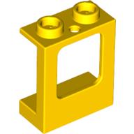 LEGO® los onderdeel Raamkozijn in kleur Geel 60032