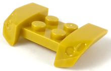 Plaatje in Gallery viewer laden, LEGO® los onderdeel Spatbord in kleur Parel Goud 44674