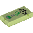 LEGO® 3069bpb0590 in kleur Doorschijnend Helder Groen
