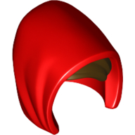 Plaatje in Gallery viewer laden, LEGO® los onderdeel Hoofddeksels in kleur Rood 30668pb02