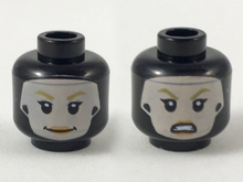 Plaatje in Gallery viewer laden, LEGO® los onderdeel Hoofd in kleur Zwart 3626cpb2276