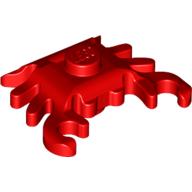LEGO® los onderdeel Waterdier in kleur Rood 33121