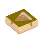 LEGO® Tegel met Motief Doorzichtig Oranje 3070bpb130