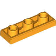 LEGO® onderdeel Tegel Aangepast Helder Licht Oranje 35459