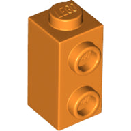 Plaatje in Gallery viewer laden, LEGO® los onderdeel Steen Aangepast in kleur Oranje 32952