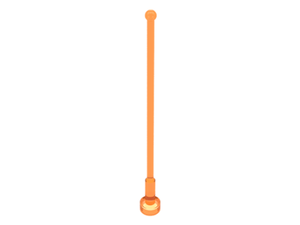 LEGO® los onderdeel Antenne in kleur Doorzichtig Oranje 2569