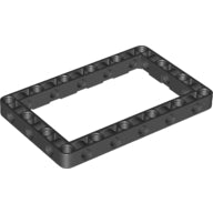 LEGO® los onderdeel Technische Hefbalk in kleur Zwart 39794