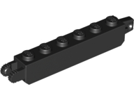 LEGO® los onderdeel Scharnier in kleur Zwart 30388