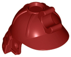 LEGO® los onderdeel Hoofddeksels in kleur Donkerrood 98128