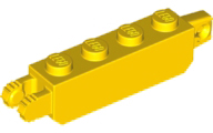 LEGO® los onderdeel Scharnier in kleur Geel 54661