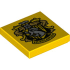 LEGO® los onderdeel Tegel met Motief Geel 3068bpb1260