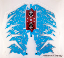 LEGO® los onderdeel Plastic in kleur  70678pls01