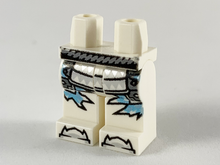 Plaatje in Gallery viewer laden, LEGO® los onderdeel Benen met Motief Wit 970c00pb0988