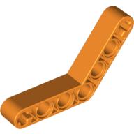 Plaatje in Gallery viewer laden, LEGO® los onderdeel Technische Hefbalk in kleur Oranje 32348