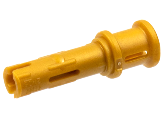 LEGO® los onderdeel Technische Pin in kleur Parel Goud 32054