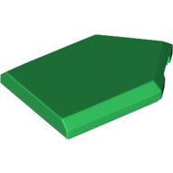 LEGO® los onderdeel Tegel Aangepast in kleur Groen 22385