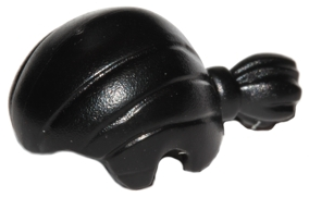 LEGO® los onderdeel Haar in kleur Zwart 17630