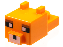Plaatje in Gallery viewer laden, LEGO® onderdeel Dier Onderdelen met Motief Oranje 24008pb03