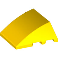 Plaatje in Gallery viewer laden, LEGO® los onderdeel Wig in kleur Geel 64225
