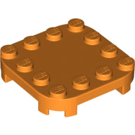 LEGO® los onderdeel Plaat Aangepast in kleur Oranje 66792