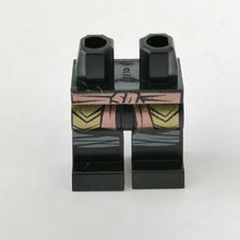 Plaatje in Gallery viewer laden, LEGO® los onderdeel Benen met Motief Zwart 970c00pb1109