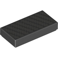LEGO® los onderdeel Tegel met Motief Zwart 3069bpb0806