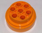 LEGO® los onderdeel Wiel in kleur Oranje 60208