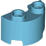 LEGO® los onderdeel Cilinder Medium Azuurblauw 68013