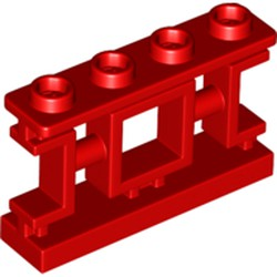 LEGO® los onderdeel Hek in kleur Rood 32932