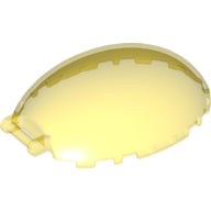LEGO® los onderdeel Voorruit in kleur Doorzichtig Geel 98102