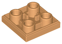 LEGO® los onderdeel Tegel Aangepast Medium Noga 11203
