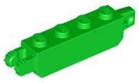 Plaatje in Gallery viewer laden, LEGO® los onderdeel Scharnier in kleur Fel Groen 54661