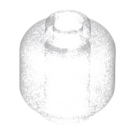 LEGO® los onderdeel Hoofd in kleur Satijn Wit 28621