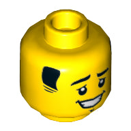Plaatje in Gallery viewer laden, LEGO® los onderdeel Hoofd in kleur Geel 3626cpb3110