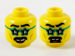 LEGO® los onderdeel Hoofd in kleur Geel 3626cpb2751