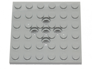 LEGO® Plaat Aangepast Licht Blauwachtig Grijs 73110