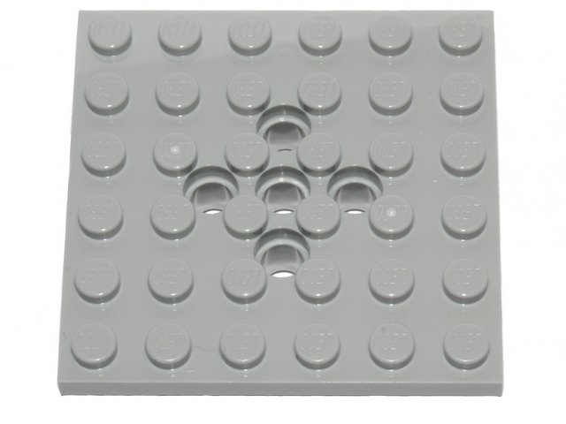 LEGO® Plaat Aangepast Licht Blauwachtig Grijs 73110