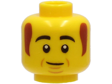 Plaatje in Gallery viewer laden, LEGO® los onderdeel Hoofd in kleur Geel 3626cpb2733