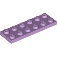 LEGO® los onderdeel Plaat Algemeen in kleur Lavendel 3795
