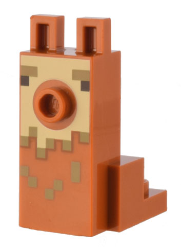 LEGO® Dier Onderdelen met Motief Donker Oranje bb1168pb04