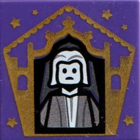 LEGO® los onderdeel Tegel met Motief Donkerpaars 3068bpb1739