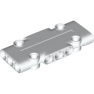 Plaatje in Gallery viewer laden, LEGO® los onderdeel Technisch Paneel in kleur Wit 71709