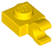 LEGO® los onderdeel Plaat Aangepast in kleur Geel 61252