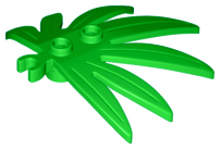 LEGO® los onderdeel Plant & Struik in kleur Fel Groen 10884