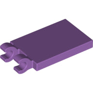 LEGO® los onderdeel Tegel Aangepast Medium Lavendel 30350b